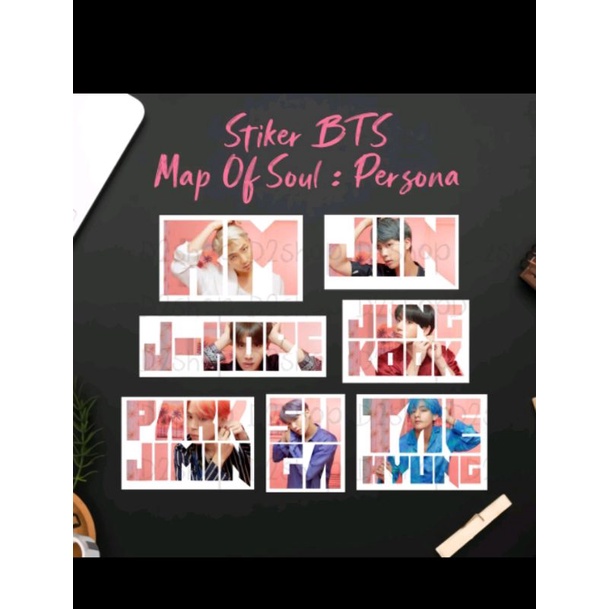 

Stiker Laptop BTS MAP OF PERSONA
