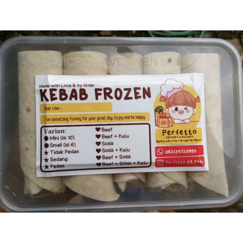 

Kebab Frozen Full Daging Mini/Small