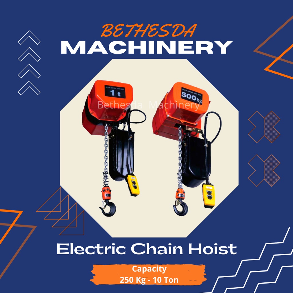 Hoist Chain Merk Hitachi 1 Ton 2 Ton 3 Ton Electric