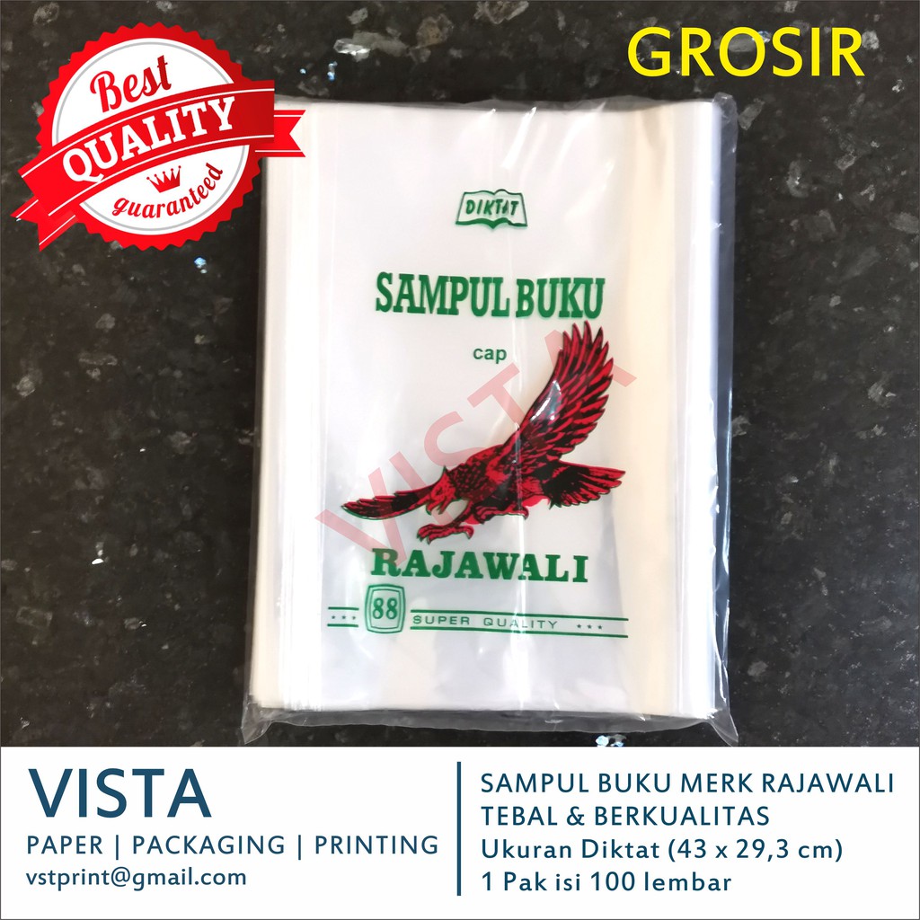 

Sampul Buku Plastik Diktat merk Rajawali, Murah Berkualitas