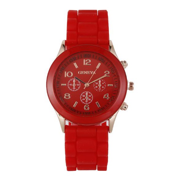 ✅COD [BBS] Jam Tangan Wanita / Pria Analog Fashion Casual Women Wrist Quartz Watch rubber Image 7
