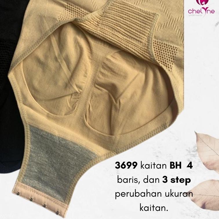 Celana Dalam Korset Wanita Bertulang / Korset Pelangsing CHELYNE 3699 / Slimming Pants / Elastis