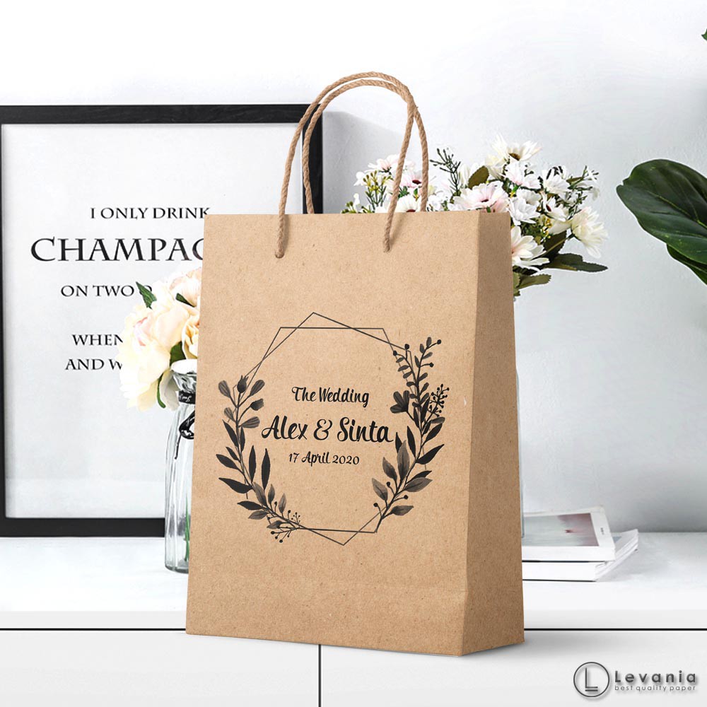 

Size 14 x 6 x 23,5cm - Paperbag - Tas Kertas