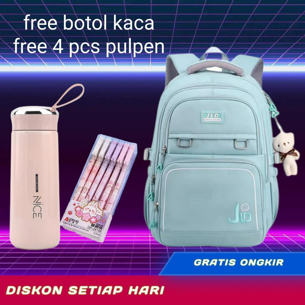 NIQABIS TAS RANSEL ANAK PEREMPUAN KUCING MIAWW TAS SEKOLAH ANAK CEWEK PG PAUD TK SD BAHAN  2023