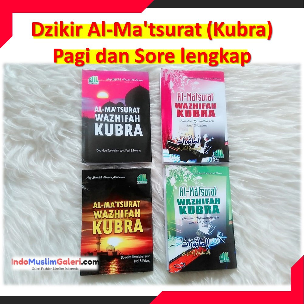 Al Matsurat Kubro Dzikir Pagi Petang Shopee Indonesia