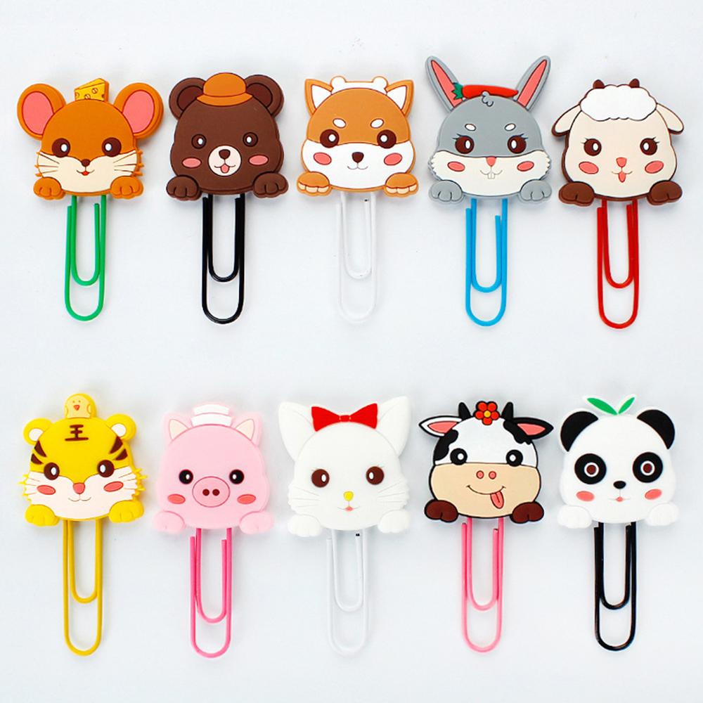 Jepitan Kertas Agustina Mini Animals Fruit Index Clip