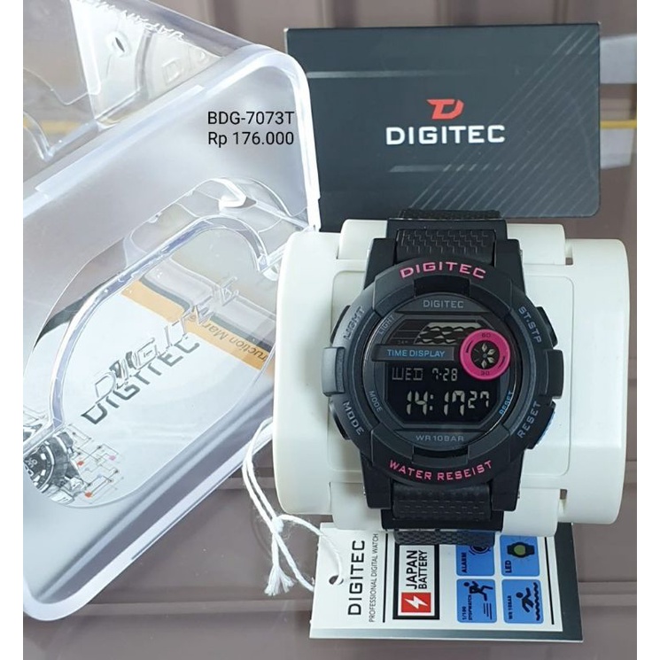 JAM TANGAN WANITA CEWEK DIGITEC 7073T SPORTY KEREN ORIGINAL