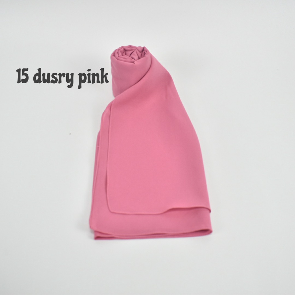 PASHMINA DIAMOND ITALIANO / PASHMINA DAIMOND / PASHMINA POLOS / PASHMINA PANJANG-15 dusty pink