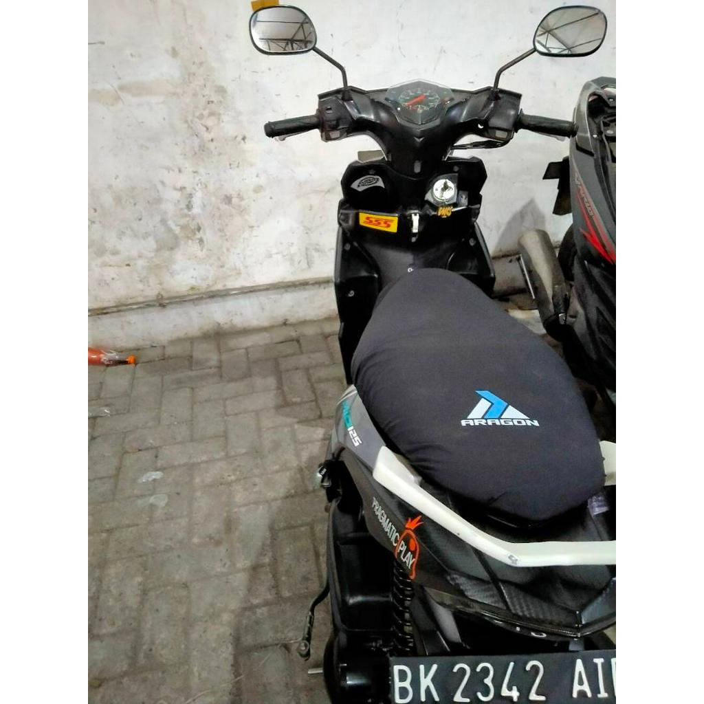 Pelindung Jok Motor ARAGON Premium Vario Beat Mio Scoopy Fazzio Nmax Vespa Aerox Pcx Lexi Adv / Sarung Jok Motor Waterproof Dan Anti CAKARAN KUCING