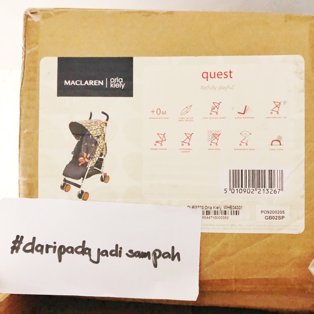 Jual Baby Stroller Maclaren Quest Orla 
