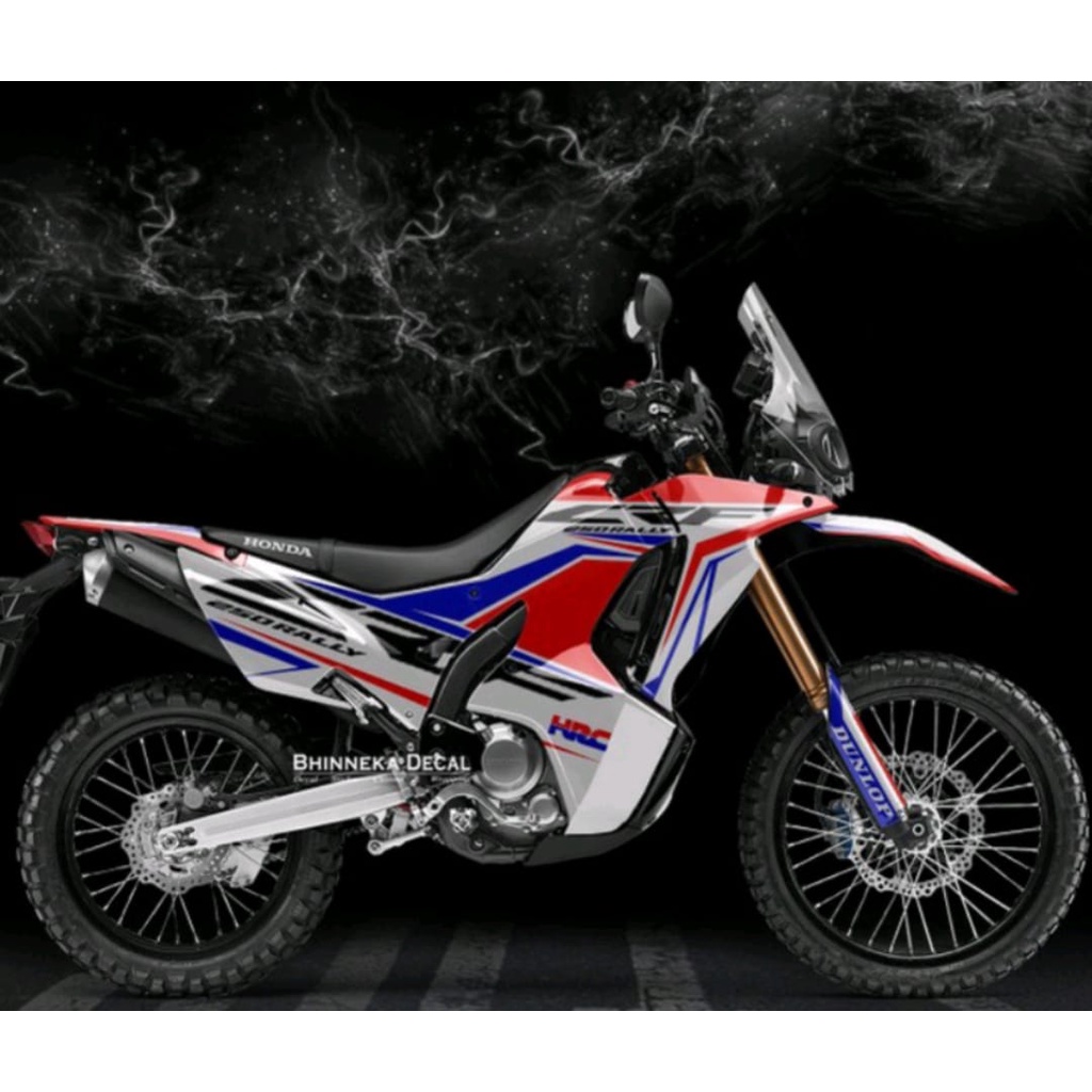DECAL/STICKER HONDA CRF RALLY PREMIUM HIGH-GRIP TEBAL 500 MICRON
