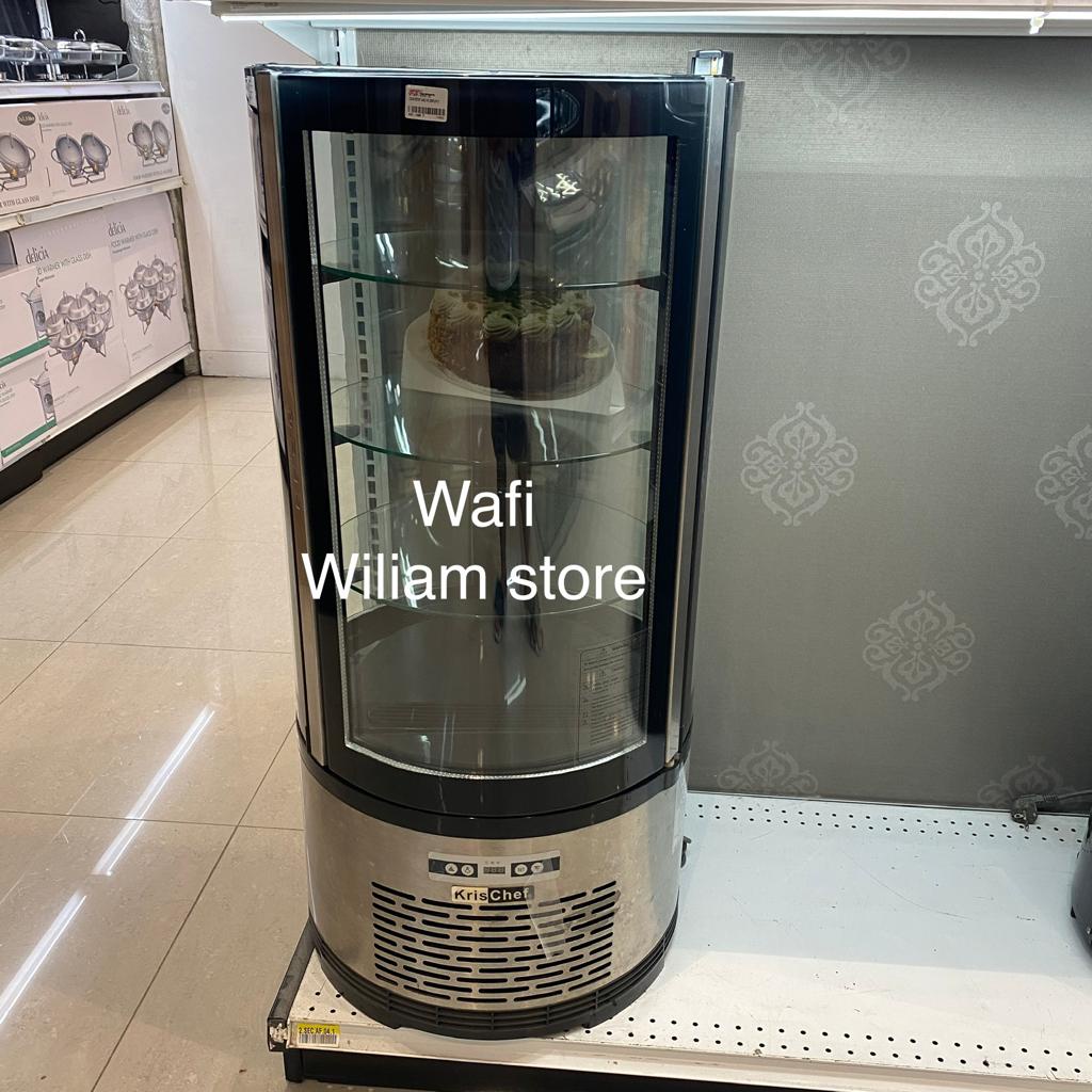 Krisbow Krischef Showcase cake Pendingin makanan tabung