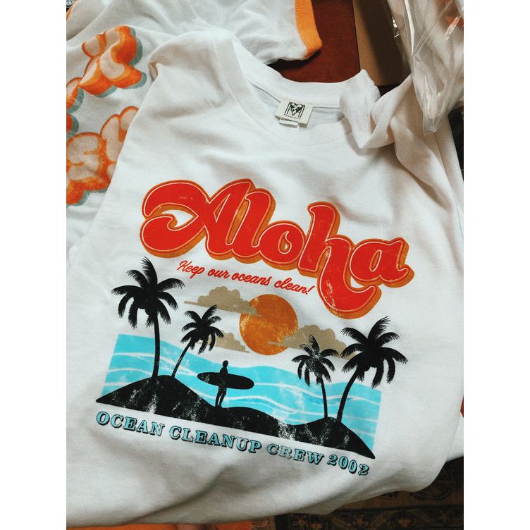 Aloha T-shirt | cirebon cloth | crbn_cloth | Vintage T-shirt