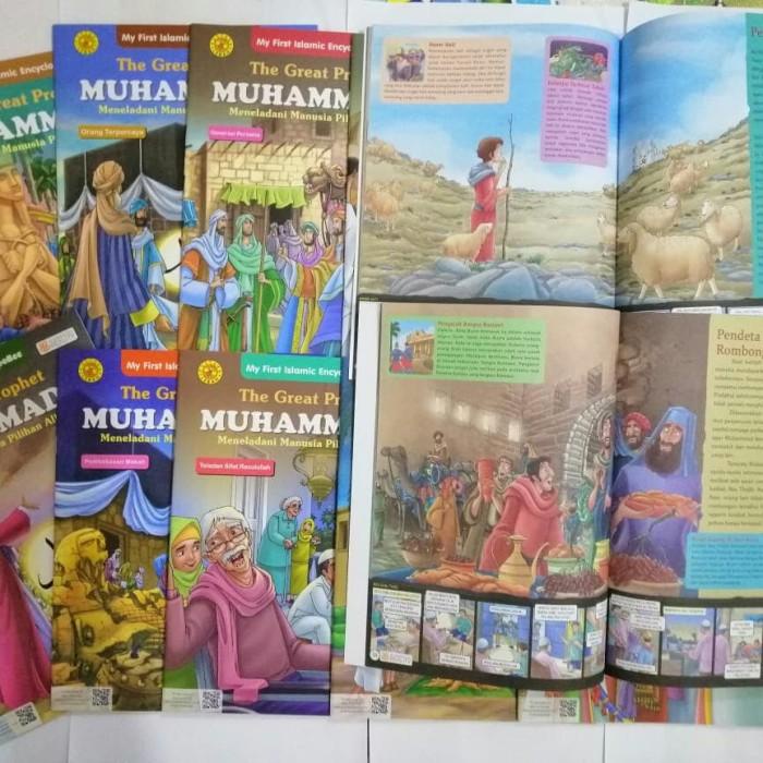 Jual Buku cerita kisah hidup Nabi Muhammad SAW Ensiklopedia Nabi