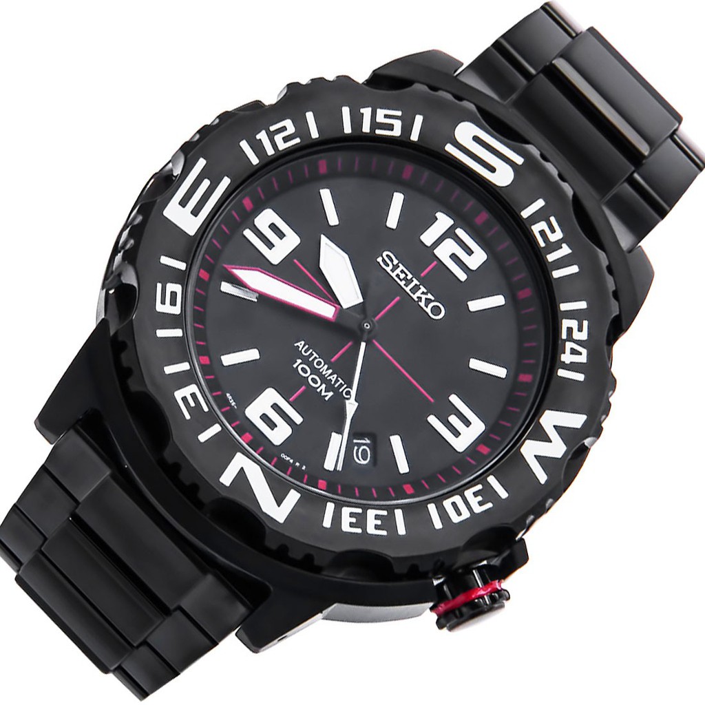 Seiko Superior Mens SRP447K1 Automatic Black | Jam Pria SRP447