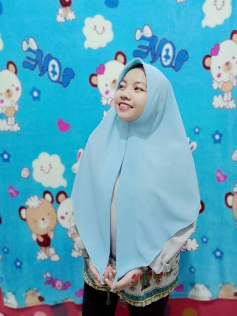 (COD)Hijab Segitiga instan Diamond