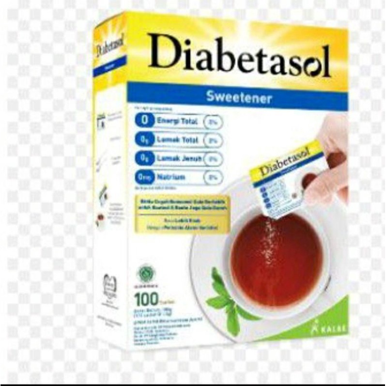 

GULA DIABETASOL SWEETENER 100 PC