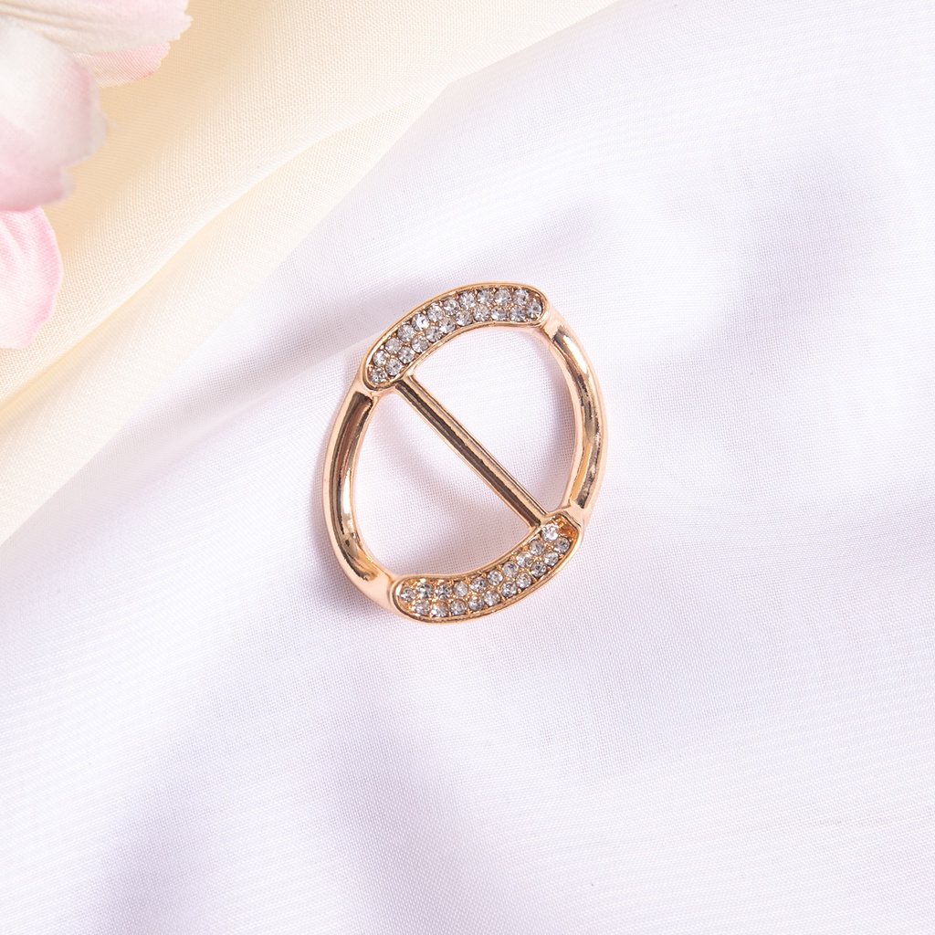 Bros Peniti Desain Cincin Hias Berlian Imitasi Untuk Hijab Muslimah Bawal