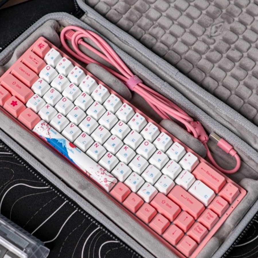 65% Carrying Case Suede for Gaming Keyboard