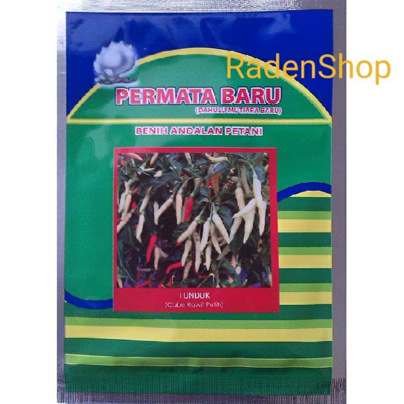 Benih Cabe Rawit Putih MERUNDUK | Bibit Cabe Rawit Putih Merunduk | Benih Cabai Putih | Bibit Cabai