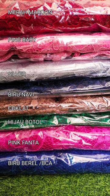 (DIJAMIN REALPICT) Tunik Brukat Corneli Gliter  ! TUNIK PREMIUM LACE FARAH ANDIRA AMELIA LUCIA!!!