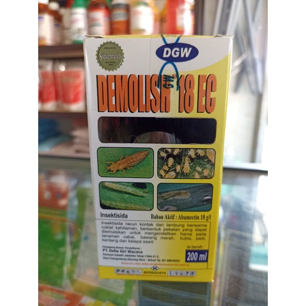 Insektisida " DEMOLISH 18EC " 100 - 250ml