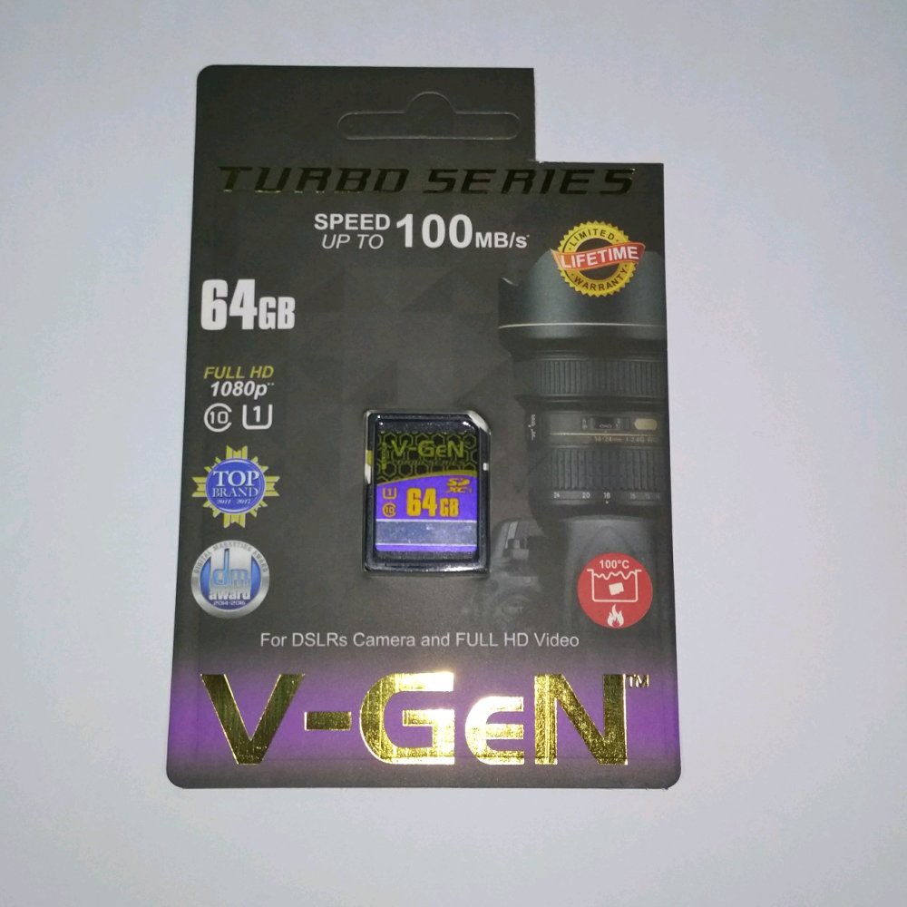 Promo SD CARD VGEN 64GB TURBO Murah