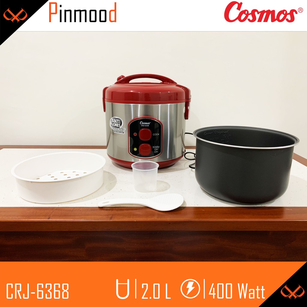 COSMOS MAGIC COM // RICE COOKER CRJ-6368 [ 2 LITER ] PENANAK NASI