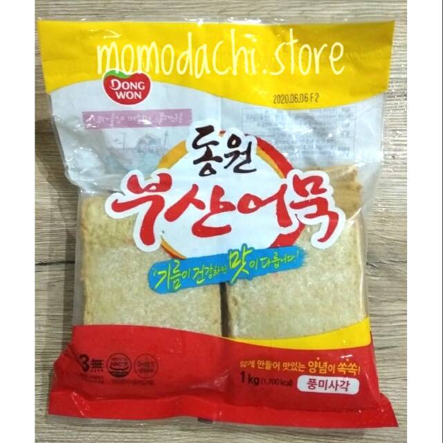 

Eomuk Oden Fish Cake Korea Merk Dong Won 1 Kg Isi 20 Pcs (Wajib Baca Deksripsi)