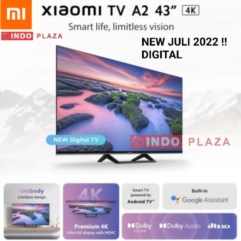 TV XIAOMI A2 43 INCH 4K UHD (LUAR MEDAN)