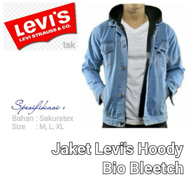 Jaket Jeans Hoodie Cowok Murah!!!