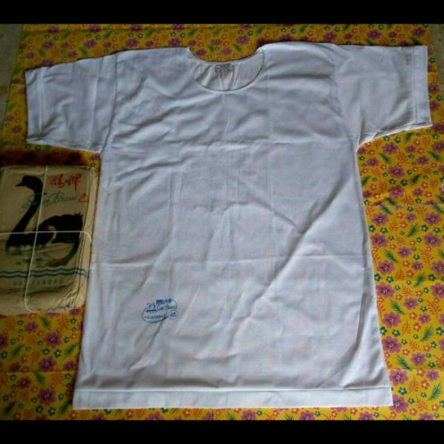 KAOS OBLONG KAOS DALAM SWAN BRAND BIG SIZE UKURAN 44-46