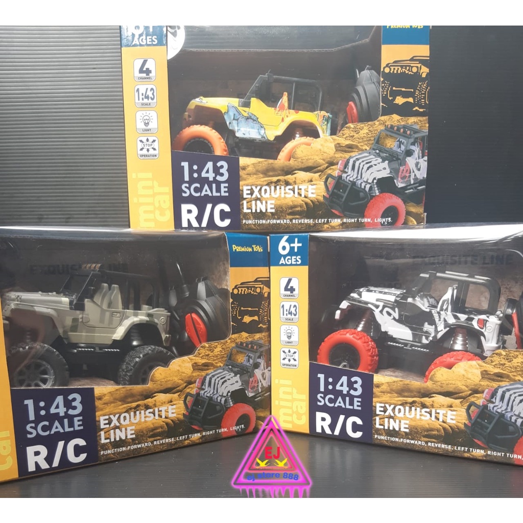 mainan mobil remot kontrol bentuk unik dan aman rc car toys SNI mainan terbaru