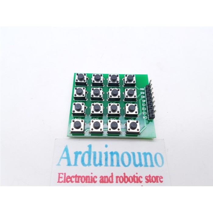 4x4 Matrix 16 Keypad Keyboard Module 16 Button MCU Switch for arduino