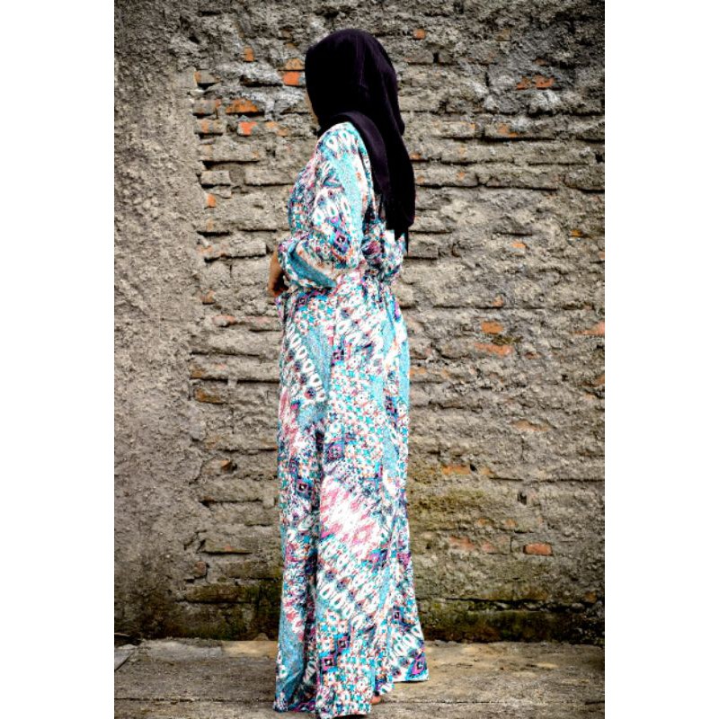 Gamis Rayon Viscose Import Bahan adem