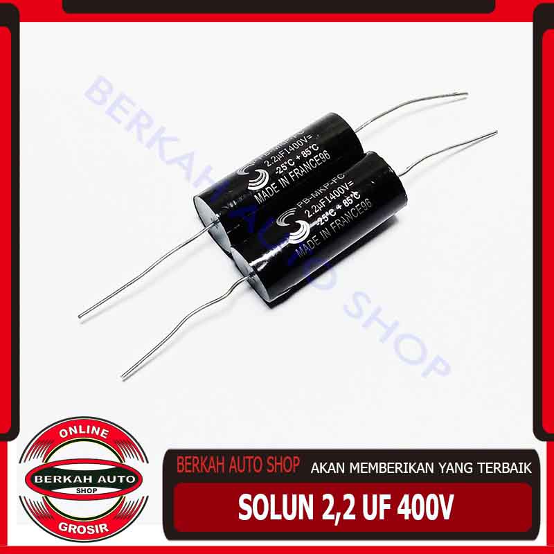 Solun 225 - Kapasitor 2.2 Uf 400V -  kapasitor Tweeter