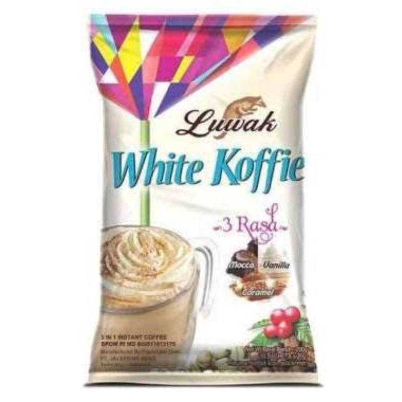 

Luwak White Koffie 3 Rasa 10x20g