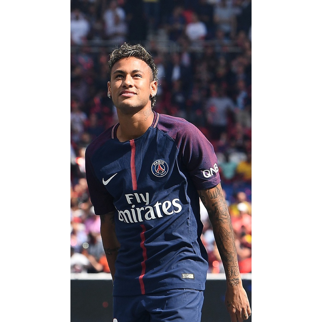 COD POSTER NEYMAR TERBARU  POSTER BINTANG BOLA NEYMAR PARIS SAINT GERMAN