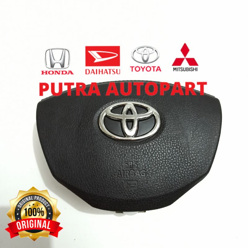 airbag air bag stir setir yaris 2014 2015 2016 2017 original