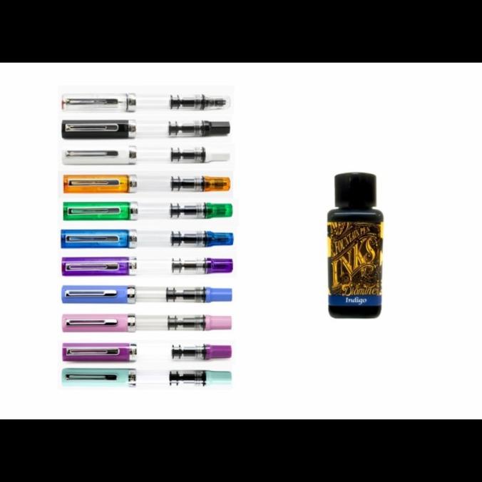 

TWSBI ECO Fountain Pen and Diamine Ink Bundle