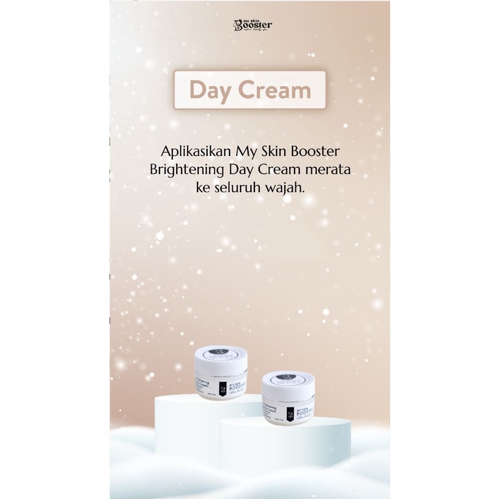 READY My Skin Booster Brightening Day Cream / Cream Siang Brightening My Skin Booster