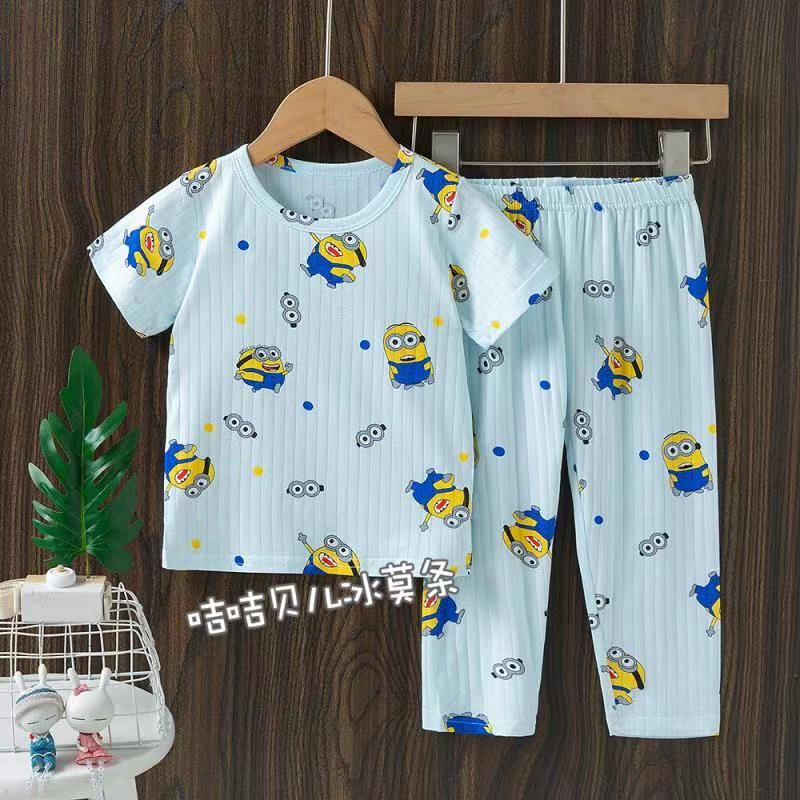 Harga 3 stel baju tidur anak impor. Jijibeier Grosir Piyama anak impor