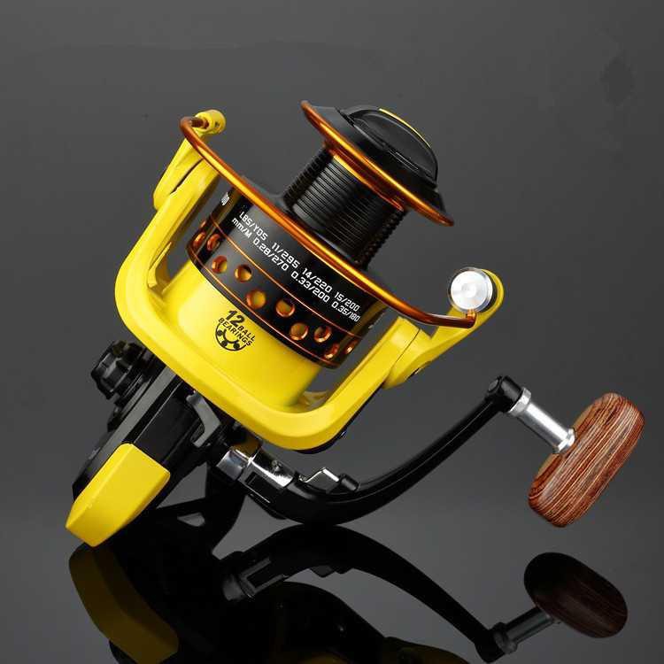 LIEYUWANG Reel Pancing HD6000 12 Ball Bearing