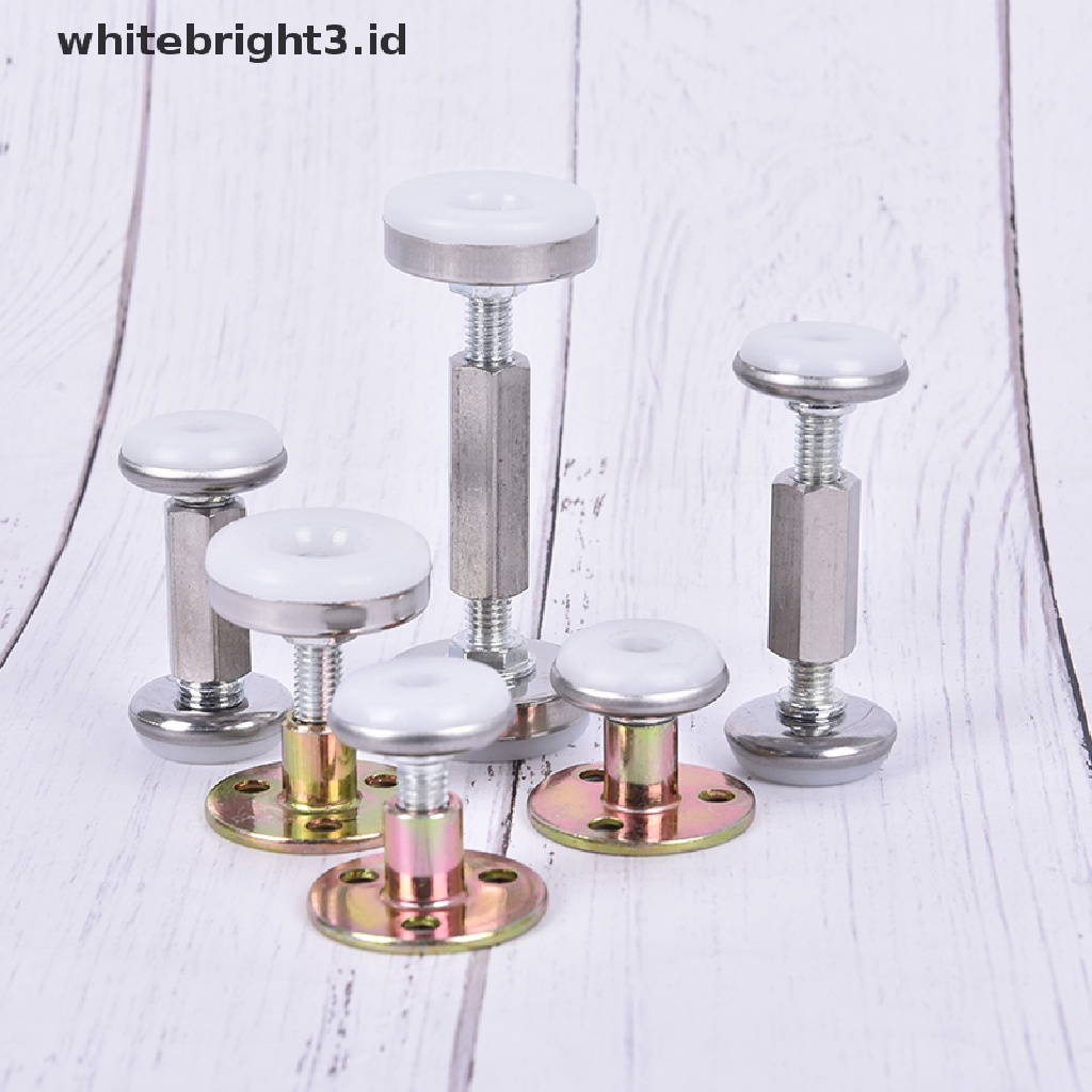 {whitebright3.id} Adjustable Threaded Bed Frame Anti-Shake Tool Telescopic Support for Bedroom ,