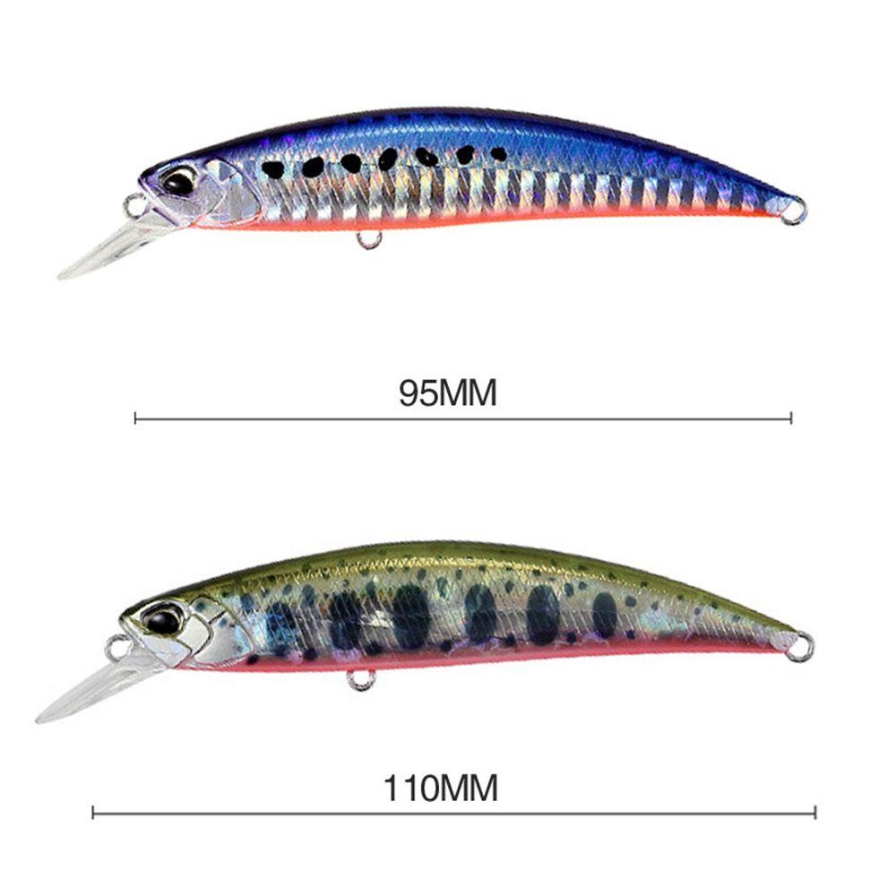 Solighter Umpan Pancing Crankbait Bentuk Ikan Kecil Aneka Warna