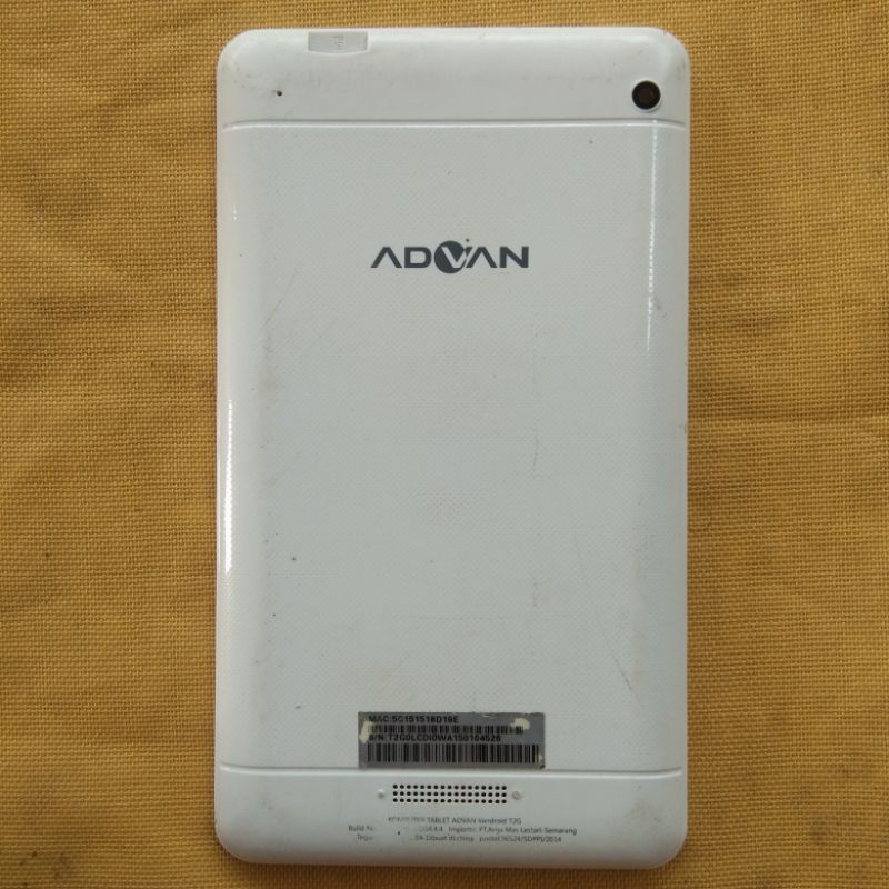 Backdoor cover tutup belakang tab tablet advan vandroid T2G original copotan