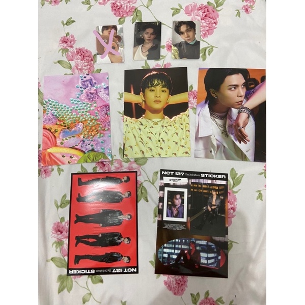 PHOTOCARD PC johnny TAEYONG TY NCT127 STICKER MARK STICKY SEOUL CITY POSTCARD