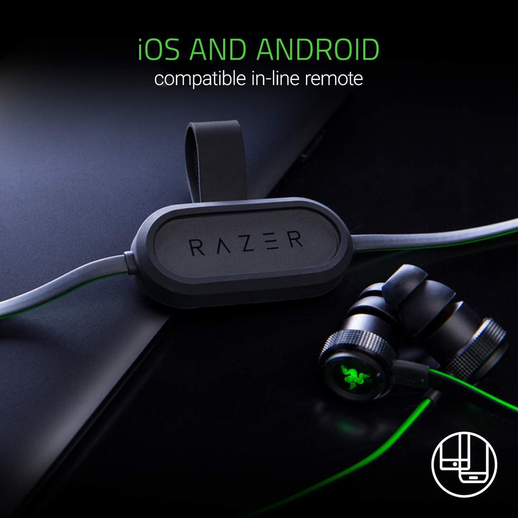 Earphone gaming razer hammerhead bluetooth bt original - in ear wireless