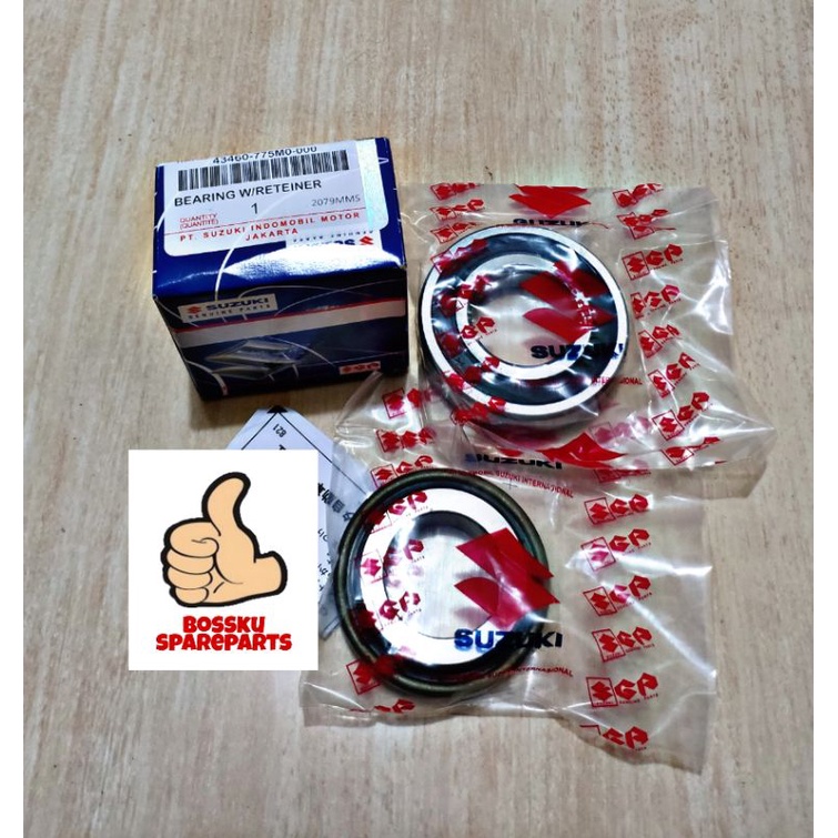Bearing Roda Belakang Set / Laher Roda Belakang Suzuki FUTURA CARRY 43460-775M0 1set