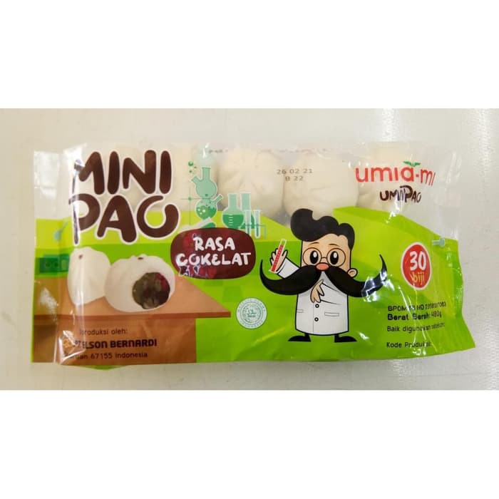 

UMIAMI minipao coklat sapi ayam 30S - 430gr